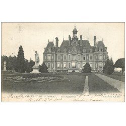 carte postale ancienne 14 CHATEAU DE COMBRAY 1904