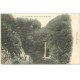 carte postale ancienne 74 FAVERGES. Cascade et Grotte de Seythenex animation vers 1900