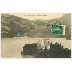 carte postale ancienne 74 LAC ANNECY. Duingt Château 1920