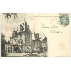 carte postale ancienne 14 CHATEAU DE LA BRIBOURDIERE 1906