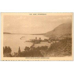 carte postale ancienne 74 LAC ANNECY. Menthon-Saint-Bernard
