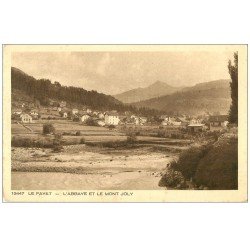 carte postale ancienne 74 LE FAYET. Le Bonnant. Abbaye Mont Joly