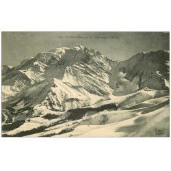 carte postale ancienne 74 LE MONT-BLANC. La Montagne d'Arbois