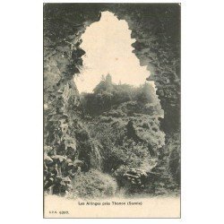 carte postale ancienne 74 LES ALLINGES. Près Thonon 1916