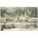 carte postale ancienne 74 LES CONTAMINES. Notre-Dame de la Gorge animation 1907