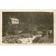 carte postale ancienne 74 LES CONTAMINES. Notre-Dame de la Gorge animation la Sainte-Chapelle 1937