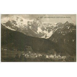 carte postale ancienne 74 LES CONTAMINES. SAINT-GERVAIS-LES-BAINS