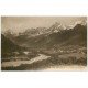 carte postale ancienne 74 LES HOUCHES. Chaîne des Aiguilles 1928