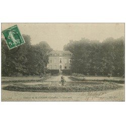 carte postale ancienne 14 CHATEAU DE MANERBE 1908