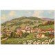 carte postale ancienne 74 MEGEVE. Village et Mont d'Arbois