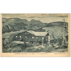 74 MORZINE. La Jouverte 1935 enfants sur balançoire