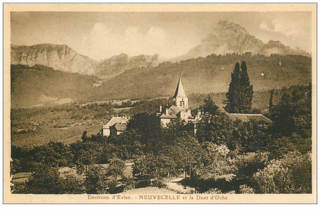 74 NEUVECELLE. Dent d'Oche