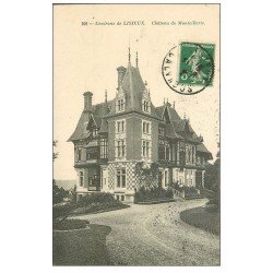 carte postale ancienne 14 CHATEAU DE MONTEILLERIE 1920