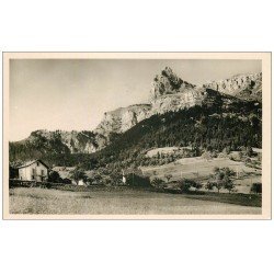 carte postale ancienne 74 PASSY. Massif Aiguille Warens. Carte photo
