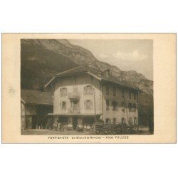 carte postale ancienne 74 PONT-DE-GYS. Hôtel Vulliez 1931