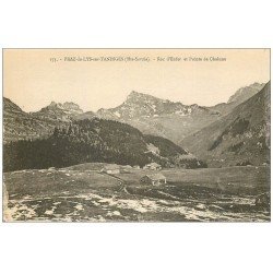 carte postale ancienne 74 PRAZ-DE-LYS-SUR-TANINGES. Roc d'Enfer Pointe Chalune