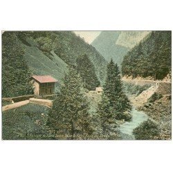 carte postale ancienne 74 ROUTE DES ETROITS. Vallée du Borne