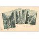 carte postale ancienne 74 SAINT-GERVAIS-LES-BAINS. Cascade, Cheminée et Pont vers 1900. Edition Perroud