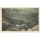 carte postale ancienne 74 SAINT-GERVAIS-LES-BAINS. Vallée de l'Arve 1930 Chaîne Arravis
