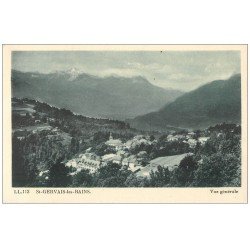 carte postale ancienne 74 SAINT-GERVAIS-LES-BAINS. Vue générale LL 113