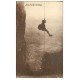 carte postale ancienne 74 SALEVE. Descente du Saut de la Mule. Alpiniste
