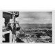 carte postale ancienne 74 SALEVE. Téléphérique et Genève. Carte Photo