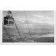 carte postale ancienne 74 SALEVE. Téléphérique et Lac Carte Photo 1953