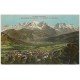 carte postale ancienne 74 SALLANCHES. Mont Blanc 1938