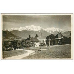 carte postale ancienne 74 SALLANCHES. Vieux Château. Carte photo