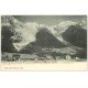 carte postale ancienne 74 STATION ET GLACIER DES BOSSONS