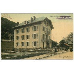 74 THÔNES. Hôtel Bellevue. Carte toilée