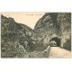 carte postale ancienne 74 VAL DE FIER. Les Tunnels 182