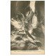 carte postale ancienne 74 VALLEE DE LA DRANSE. Gorges du Diable animation