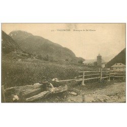 carte postale ancienne 74 VALLORCINE. Montagne de Bel-Oiseau