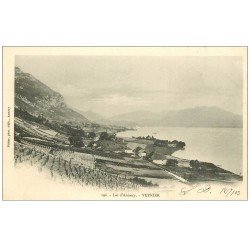carte postale ancienne 74 VEYRIER. Lax d'Annecy. Timbr 1 Centime 1903