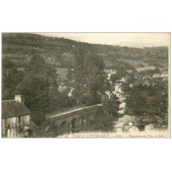 carte postale ancienne 14 CLECY. Panorama du Vey 1923