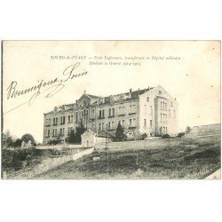carte postale ancienne 26 BOURG-DE-PEAGE. Ecole puis Hôpital Militaire 1916