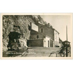 26 COL DU ROUSSET. Lr Refuge voiture Traction avant. Carte Photo émaillographie