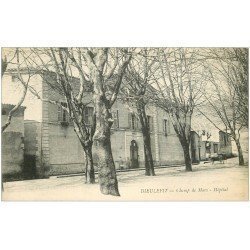 carte postale ancienne 26 DIEULEFIT. Hôpital au Champ de Mars