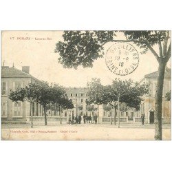 carte postale ancienne 26 ROMANS. Caserne Bon 1916