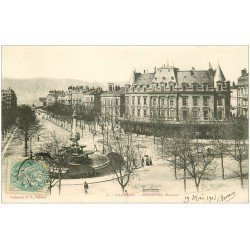 carte postale ancienne 26 VALENCE. Boulevard Bancel en 1903. Collection P.P