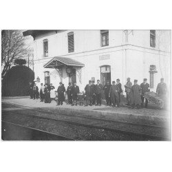 Rare ETOILE 26. La Gare. Superbe Carte Photo vers 1914-18