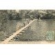 carte postale ancienne 78 SAINT-GERMAIN-EN-LAYE. Le 11° Cuirassiers passage d'une Rivière 1906