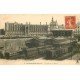 carte postale ancienne 78 SAINT-GERMAIN-EN-LAYE. La Gare avec Trains 1912 et Château
