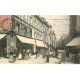 carte postale ancienne 78 SAINT-GERMAIN-EN-LAYE. La Rue au Pain 1905 Grande Maison du Deuil