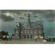 carte postale ancienne 78 VERSAILLES. Hôtel de Ville1907. Carte montage : les lumières s'allument à contre-jour