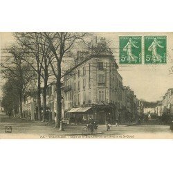 carte postale ancienne 78 VERSAILLES. Brasserie Rue Carnot et Avenue de Saint-Cloud