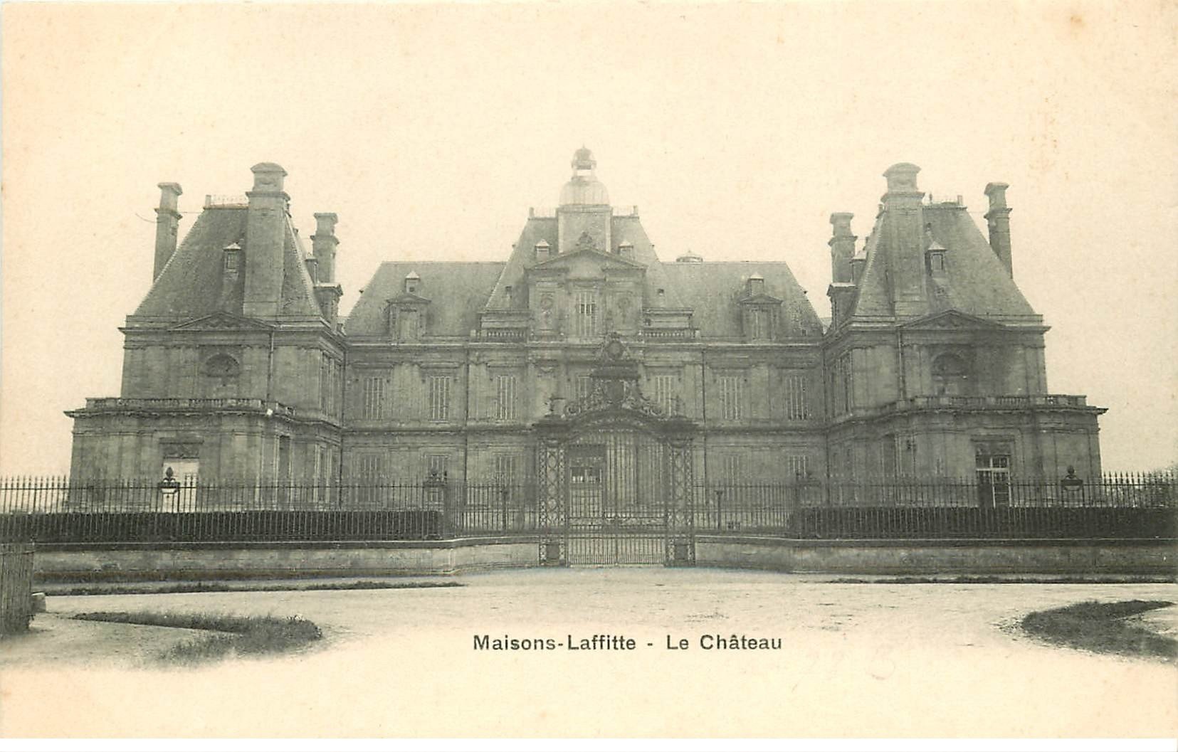 carte postale ancienne 78 MAISONS-LAFFITTE. Le Château de Mansart