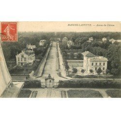 carte postale ancienne 78 MAISONS-LAFFITTE. Avenue du Parc