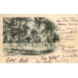 carte postale ancienne 78 MAISONS-LAFFITTE. Le Camp 1902. Timbre absent